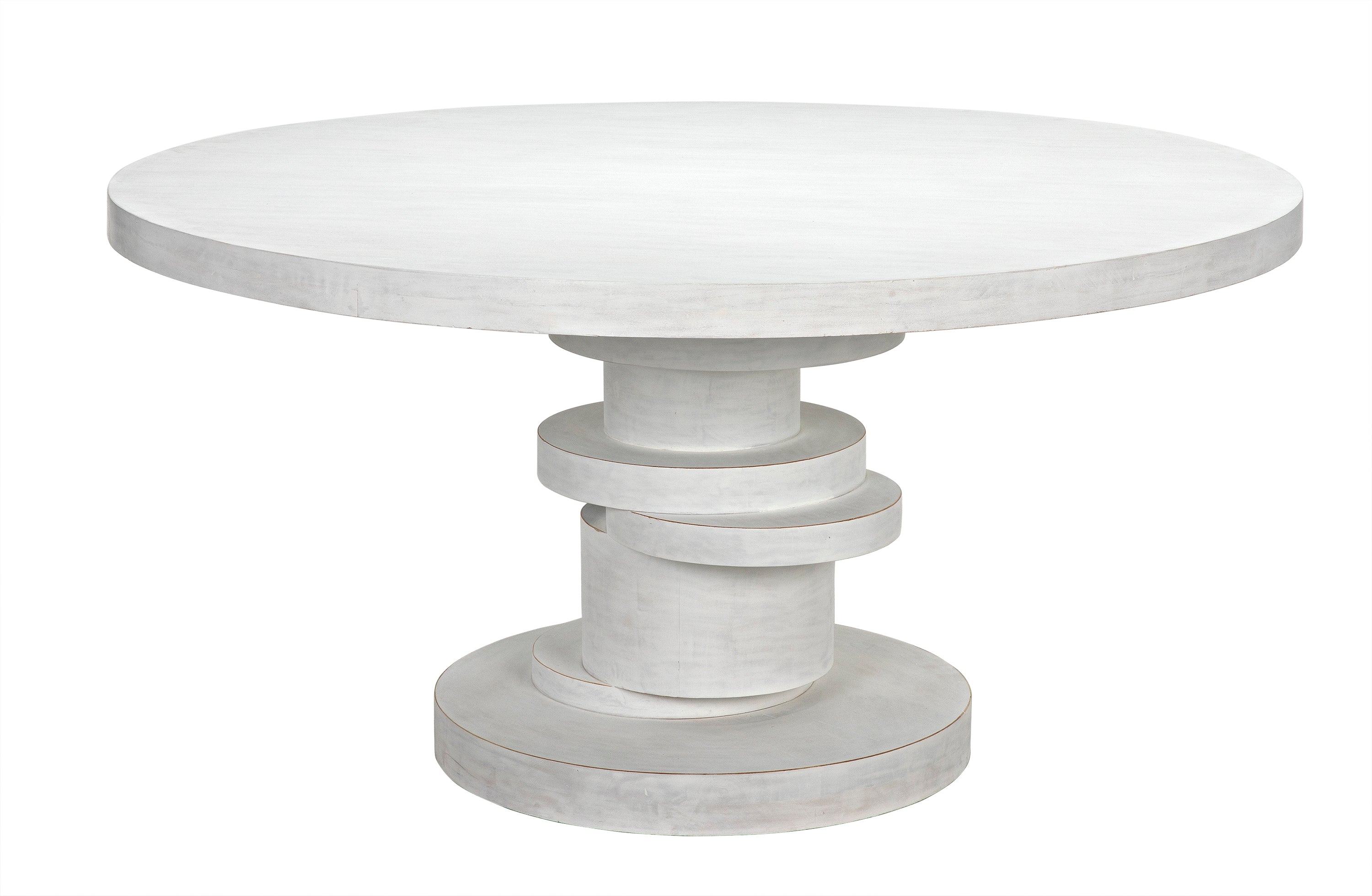 Hugo Dining Table 60", White Wash