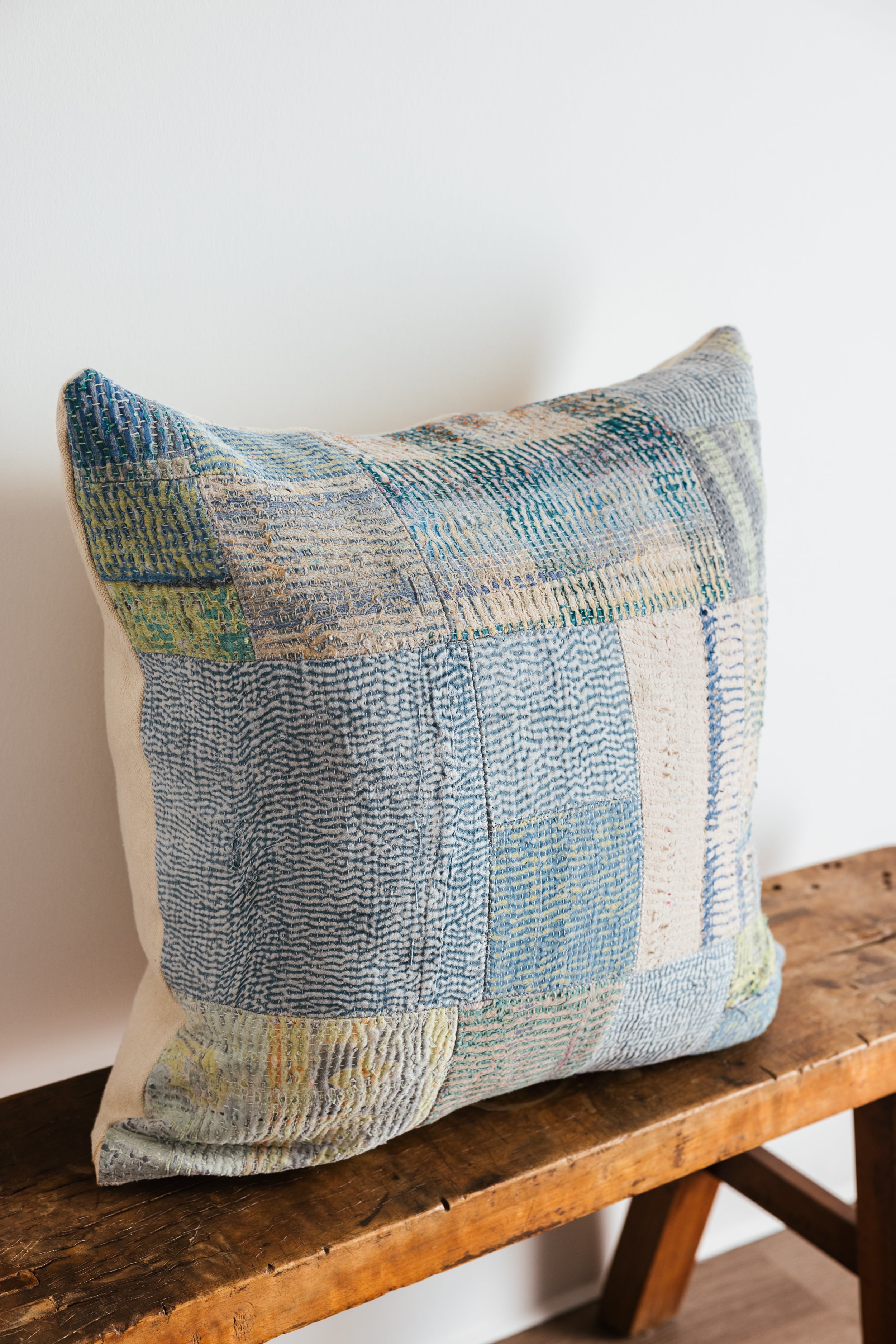 Seaglass Mosaic 22x22 Pillow - 9