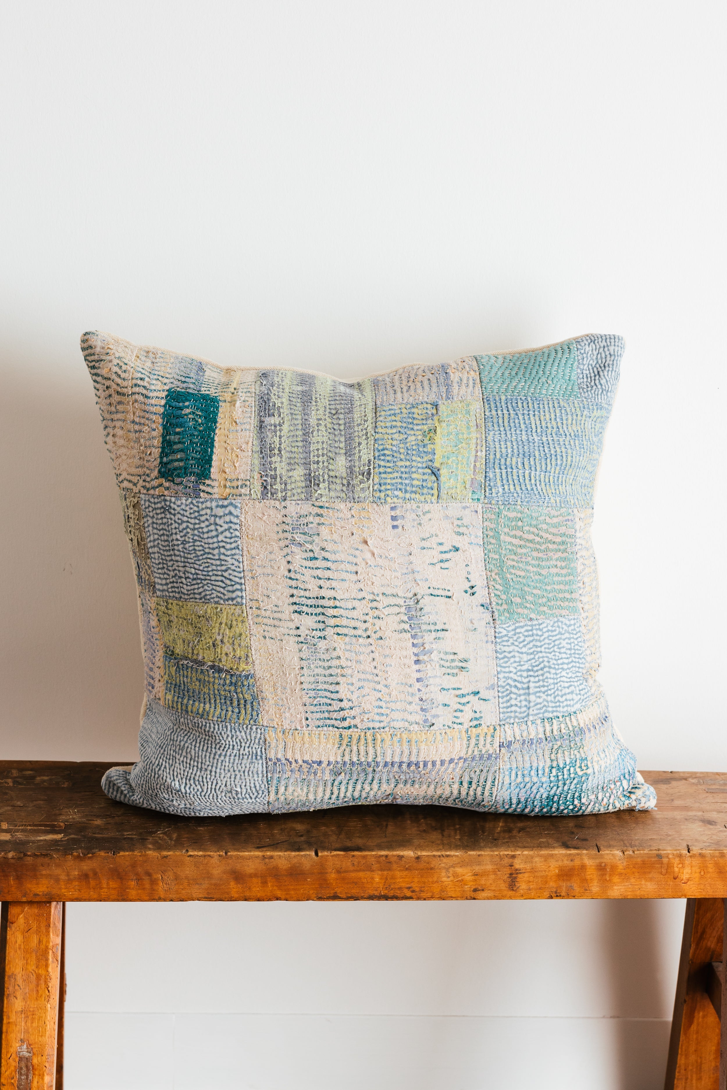 Seaglass Mosaic 22x22 Pillow - 10