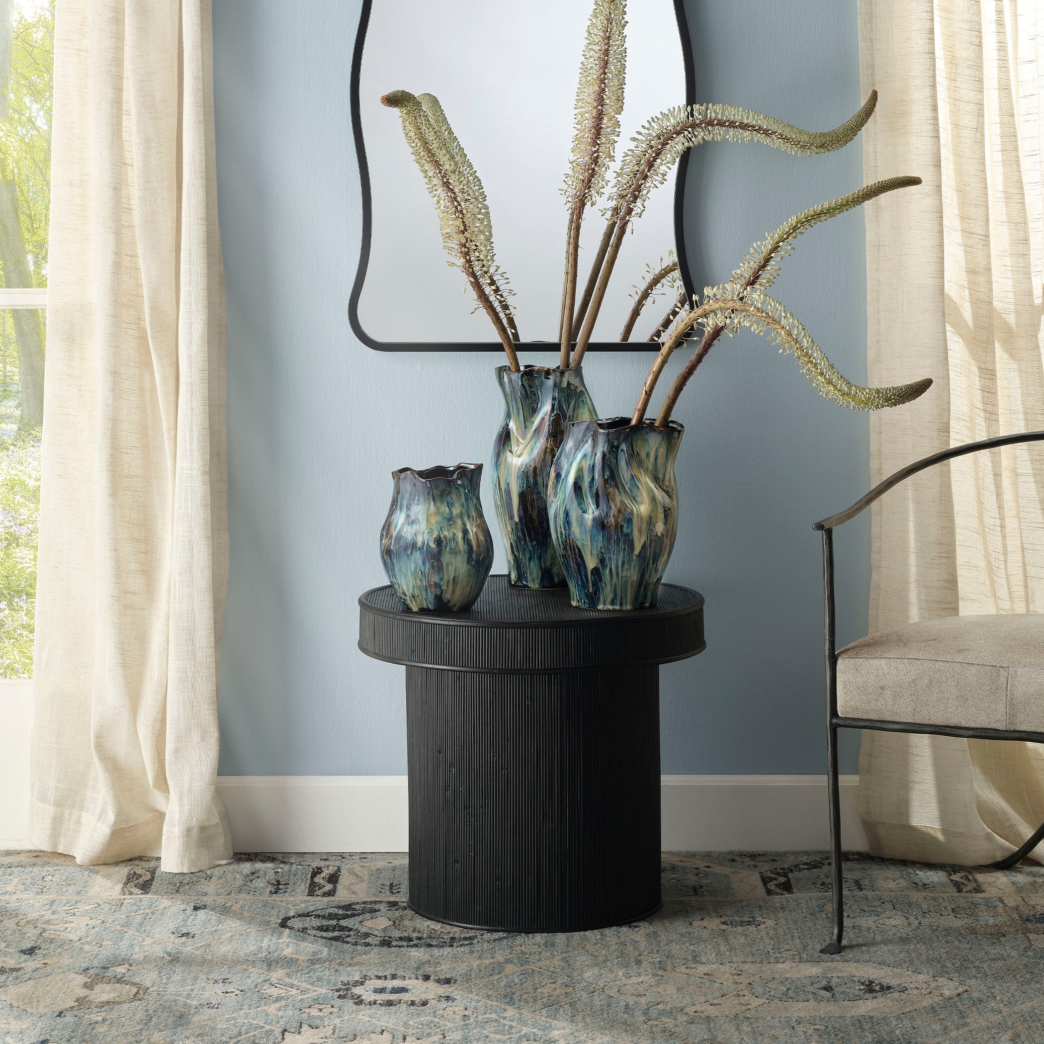 Taylor Bamboo Side Accent Table