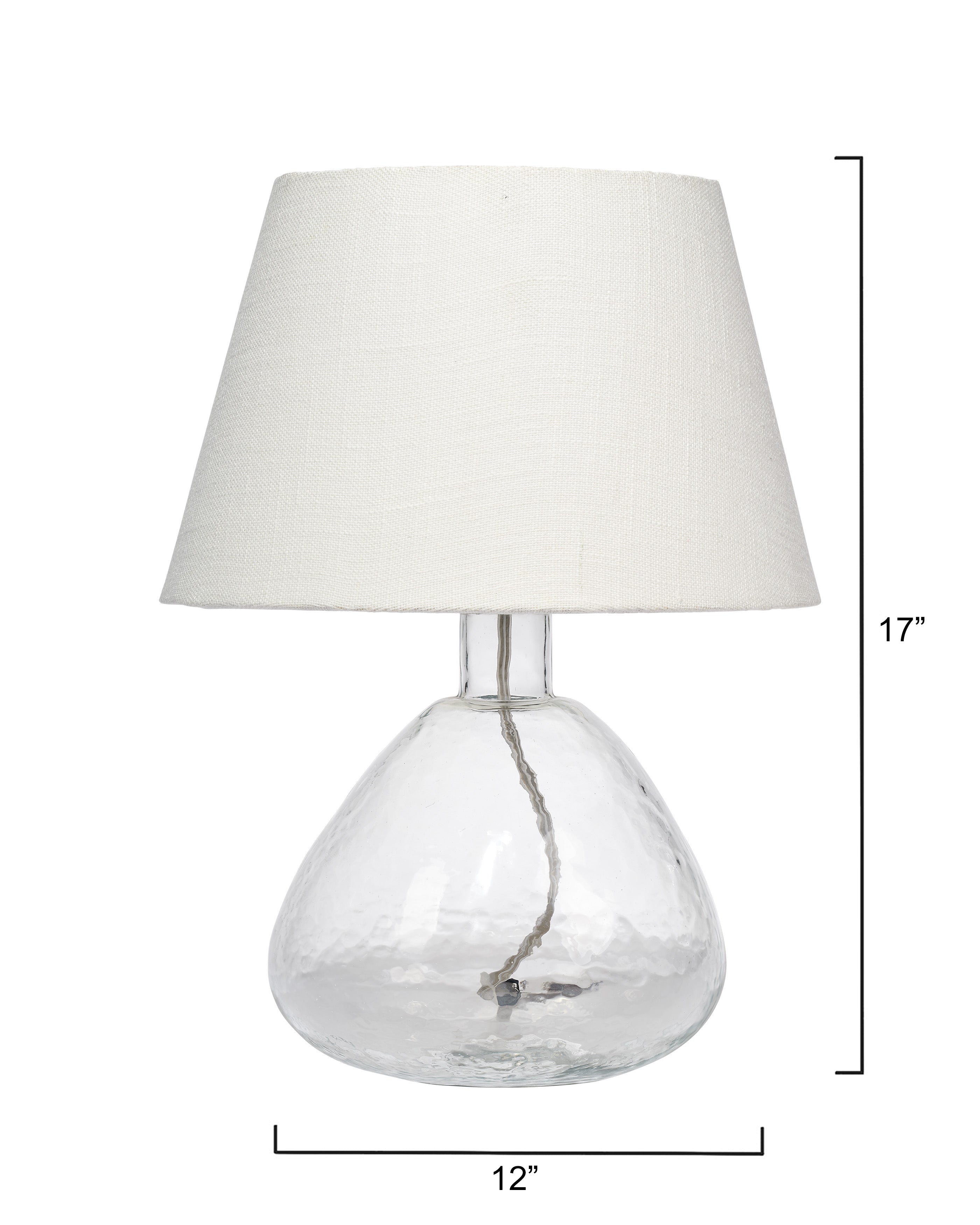 Demi Blown Glass Table Lamp