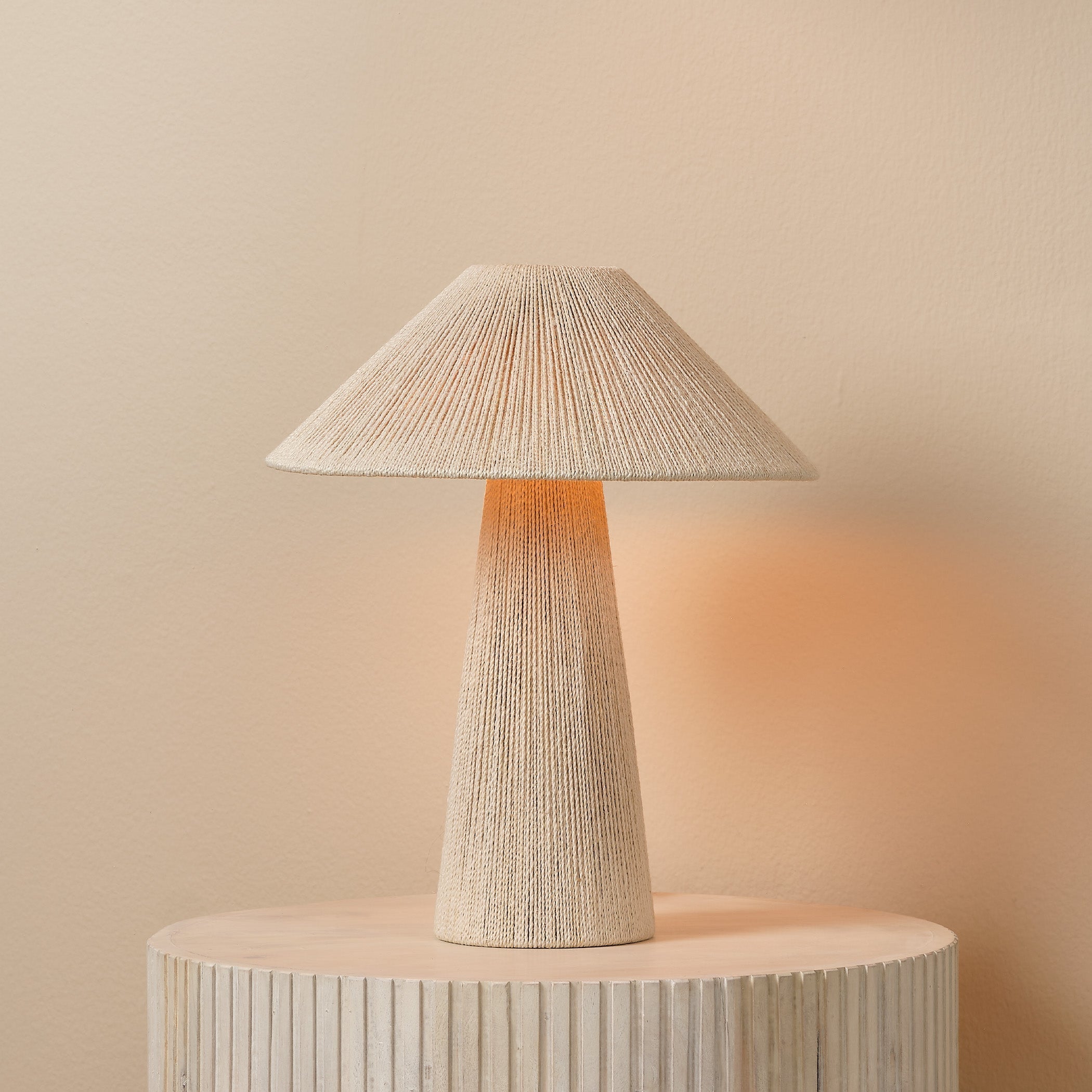 Tension Jute Table Lamp