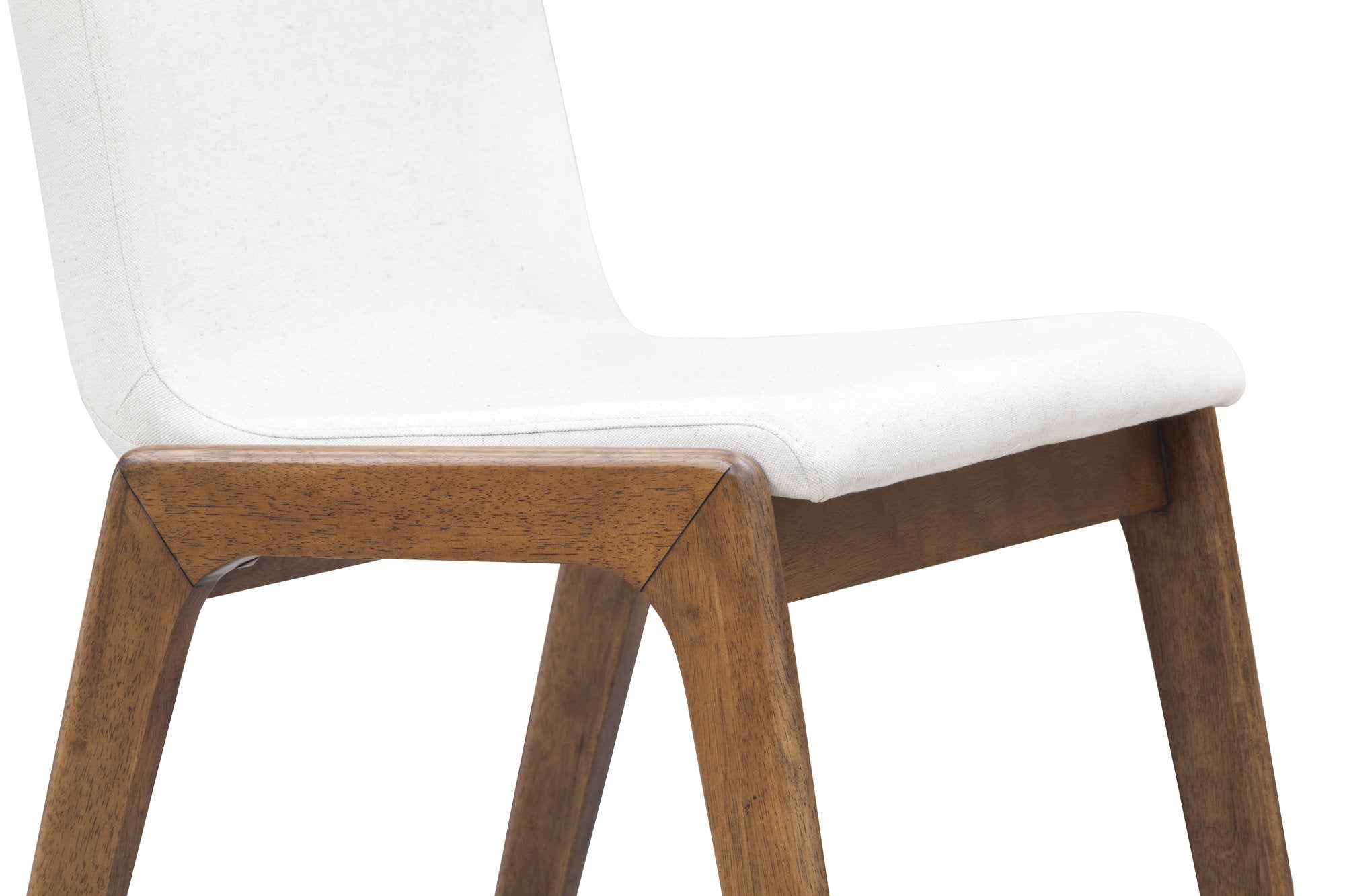 Remix Dining Chair - Cream fabric - Set of 2