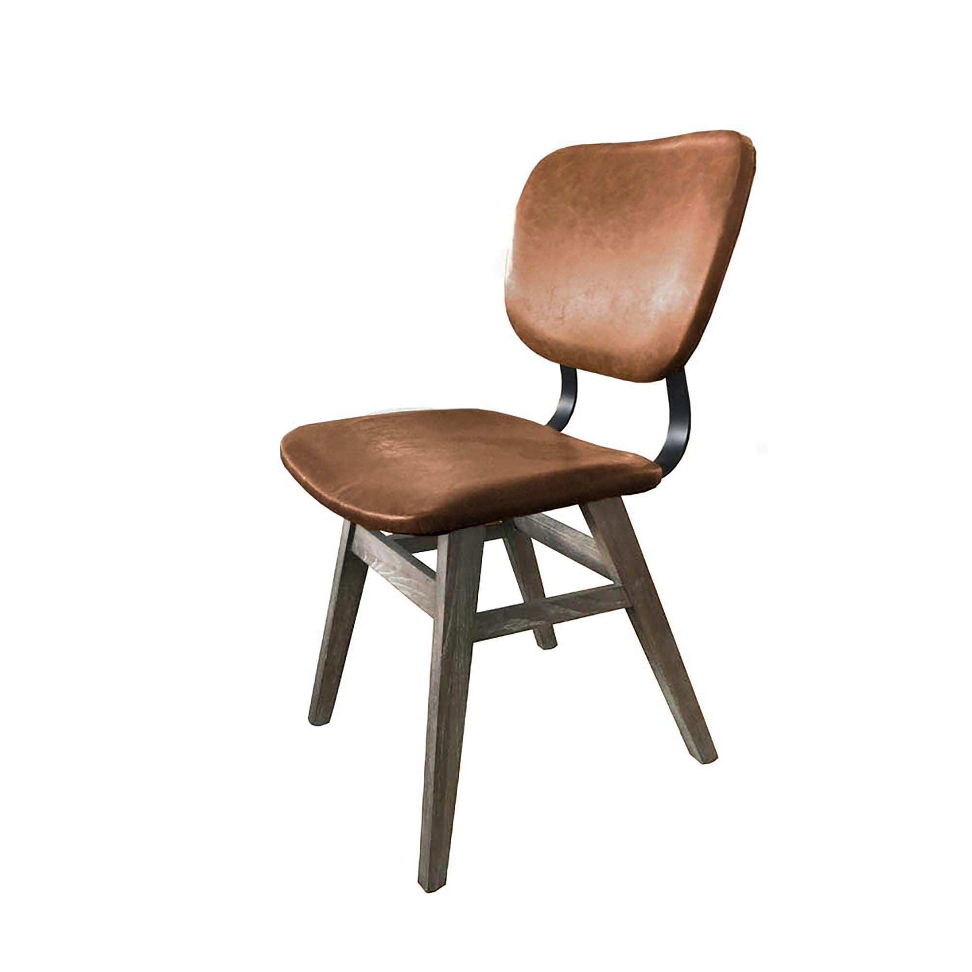 Fraser Dining Chair - Tan Brown - Set of 2