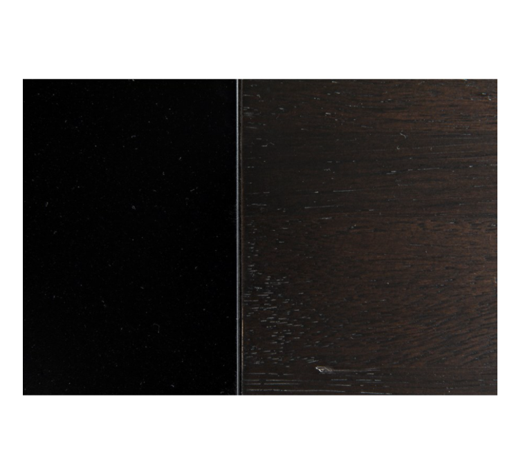 Alvaro Desk, Black Metal/Ebony Walnut