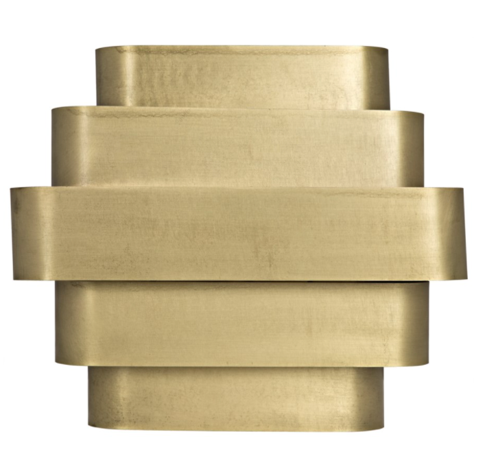 Baas Sconce, Antique Brass