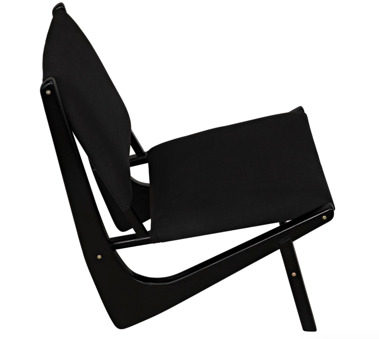 Boomerang Chair, Charcoal Black
