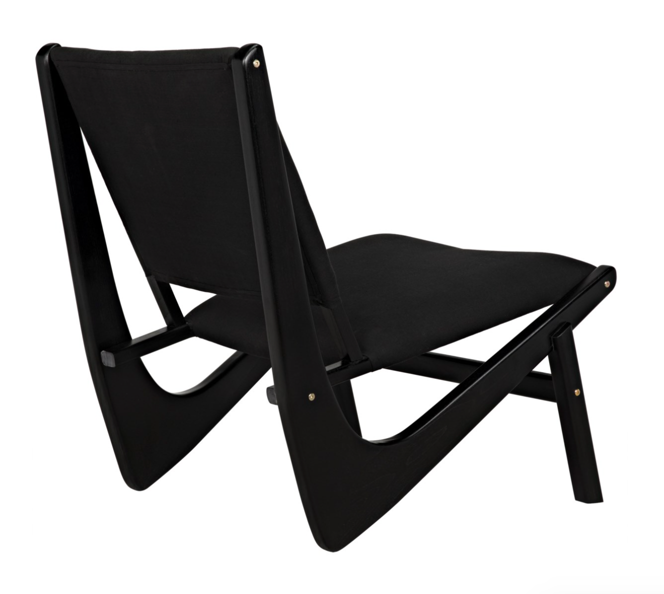 Boomerang Chair, Charcoal Black