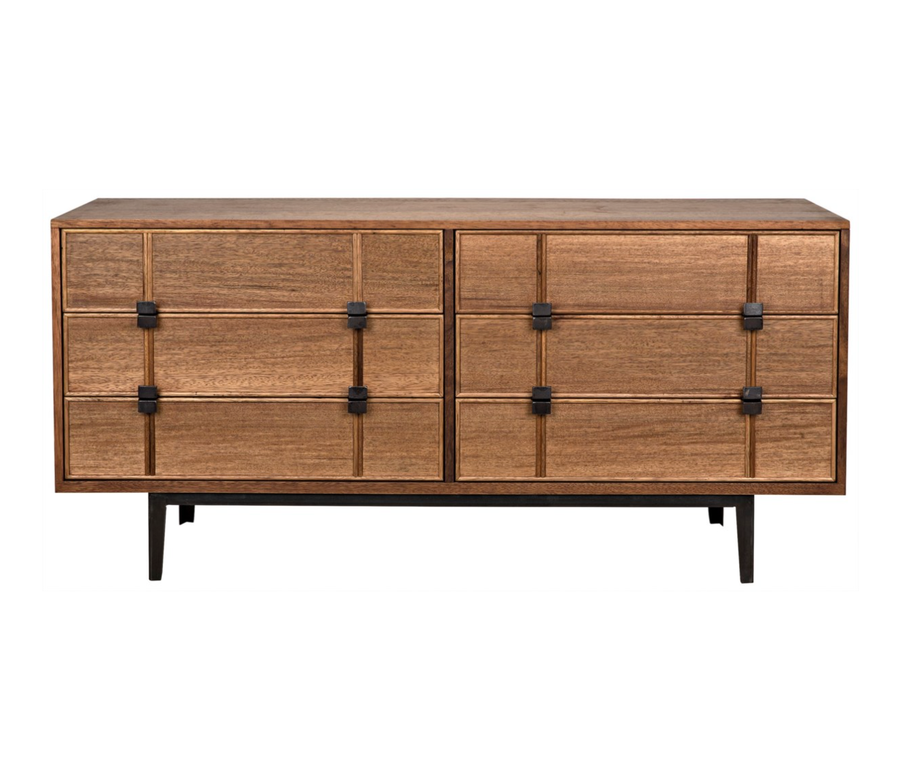 Bourgeois Sideboard, Walnut and Metal