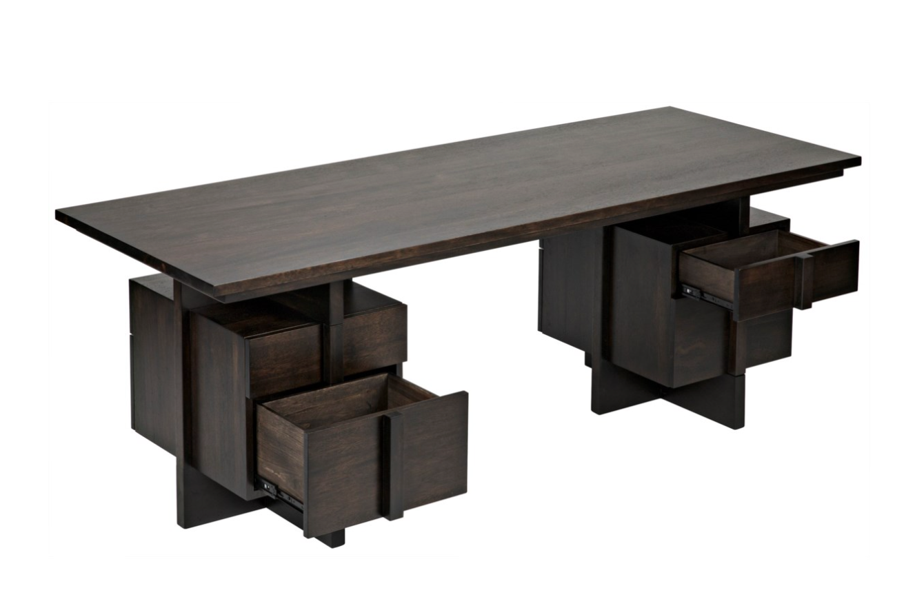 Bridge Desk, Ebony Walnut