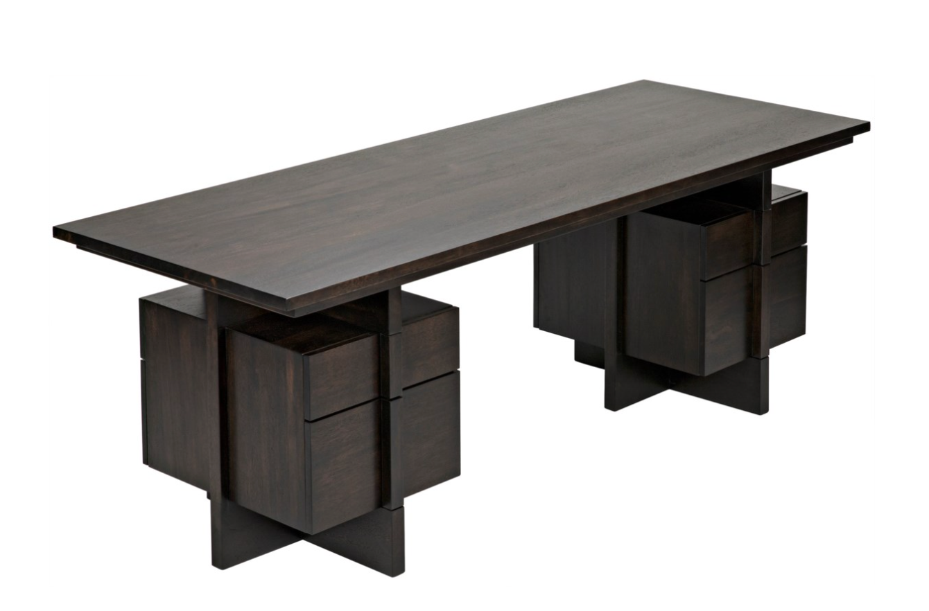Bridge Desk, Ebony Walnut