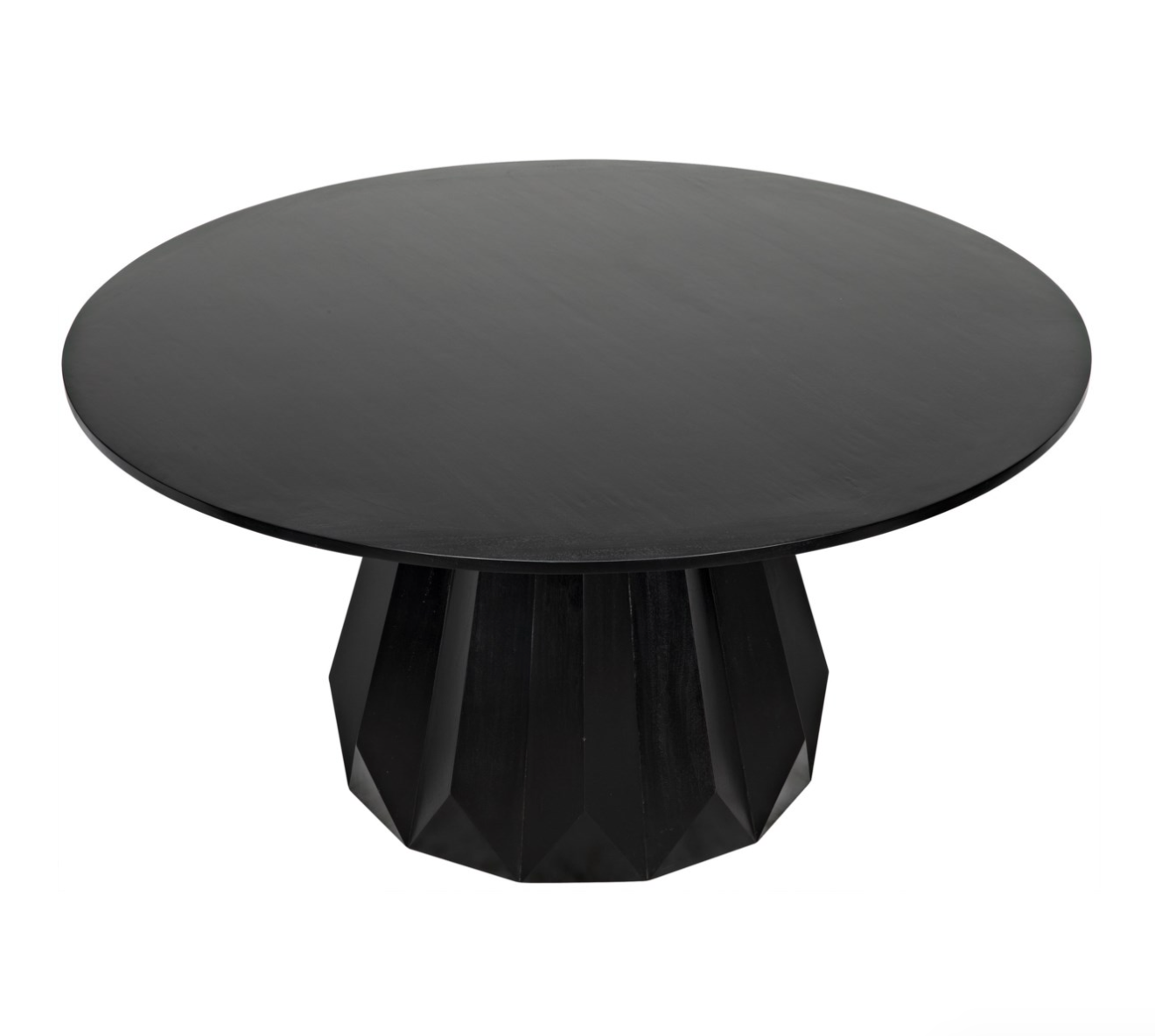 Brosche Dining Table, Hand Rubbed Black