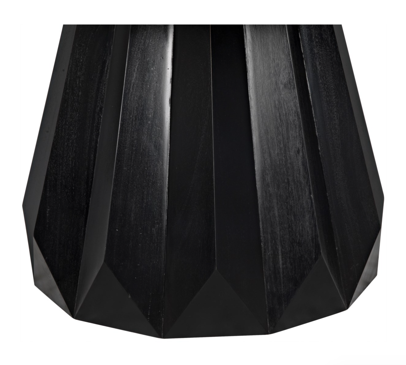 Brosche Dining Table, Hand Rubbed Black