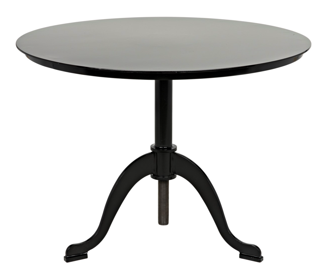 Calder Side Table, Black Metal
