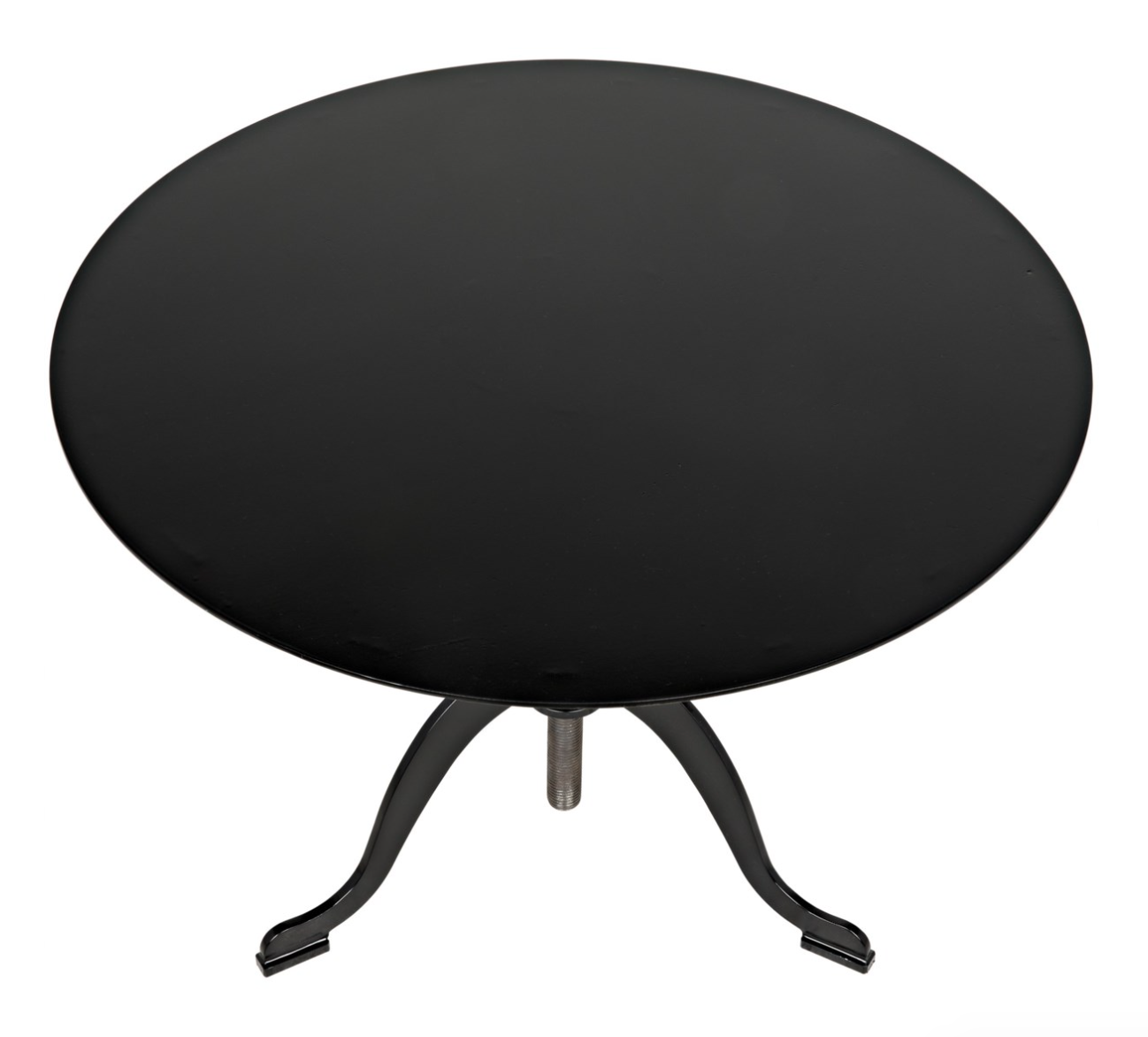 Calder Side Table, Black Metal