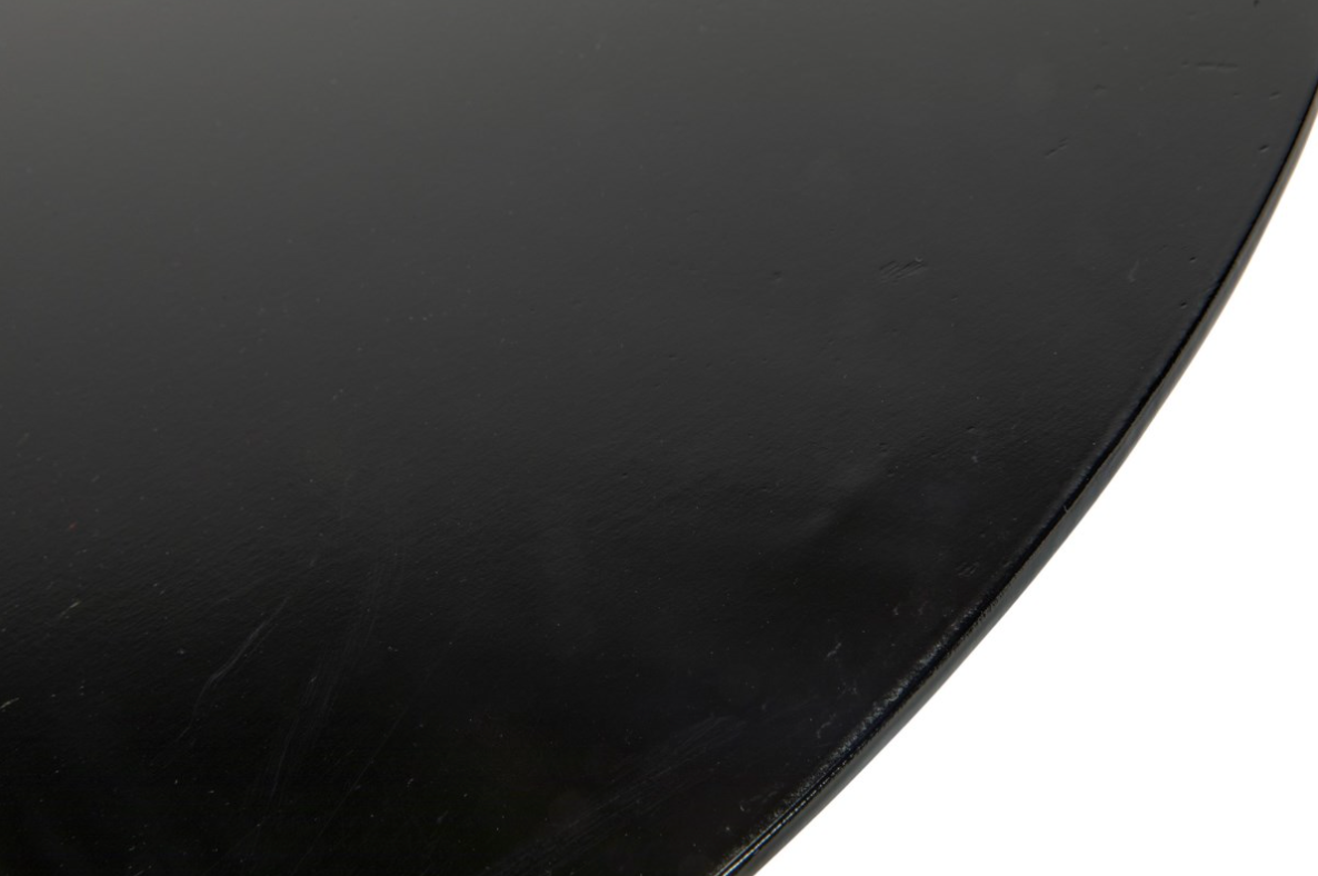 Calder Side Table, Black Metal