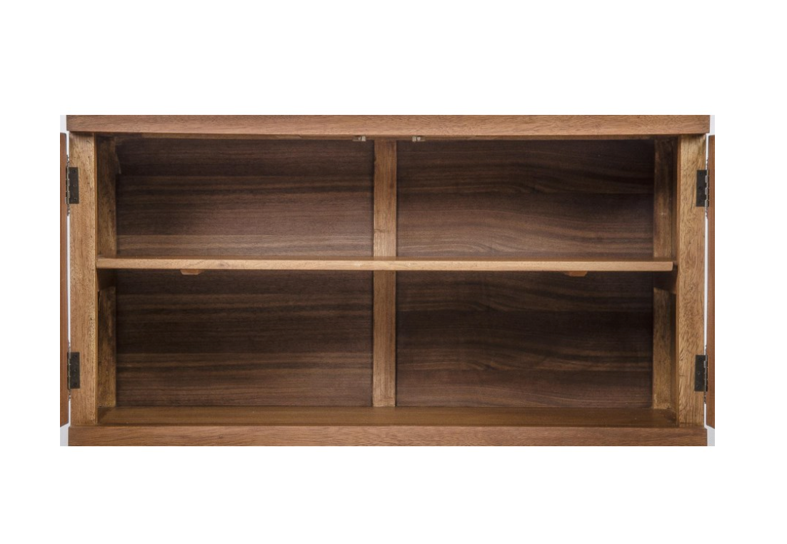 Quadrant 2 Door Sideboard, Dark Walnut