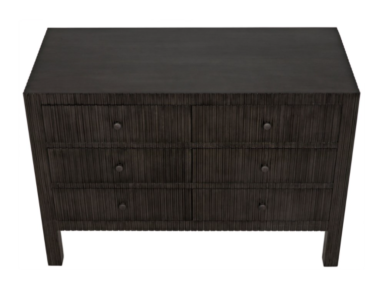 Conrad 6 Drawer Dresser, Pale