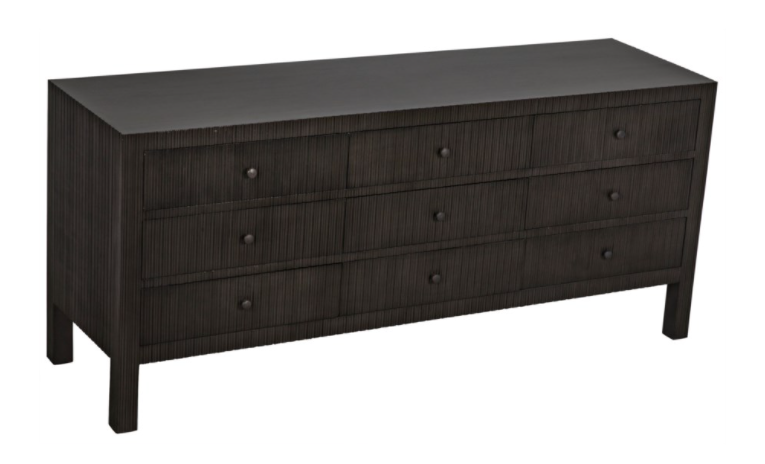 Conrad 9 Drawer Dresser, Pale