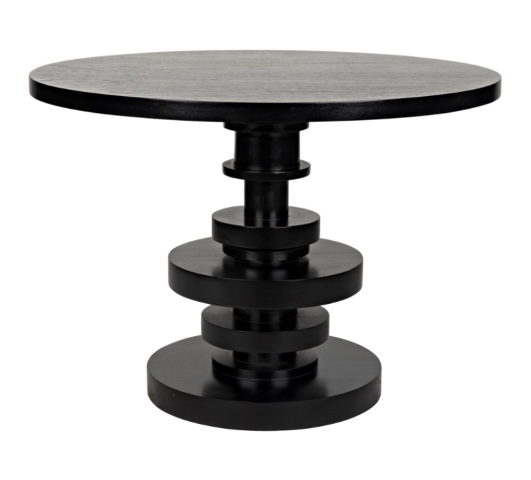 Corum Round Table, Hand Rubbed Black