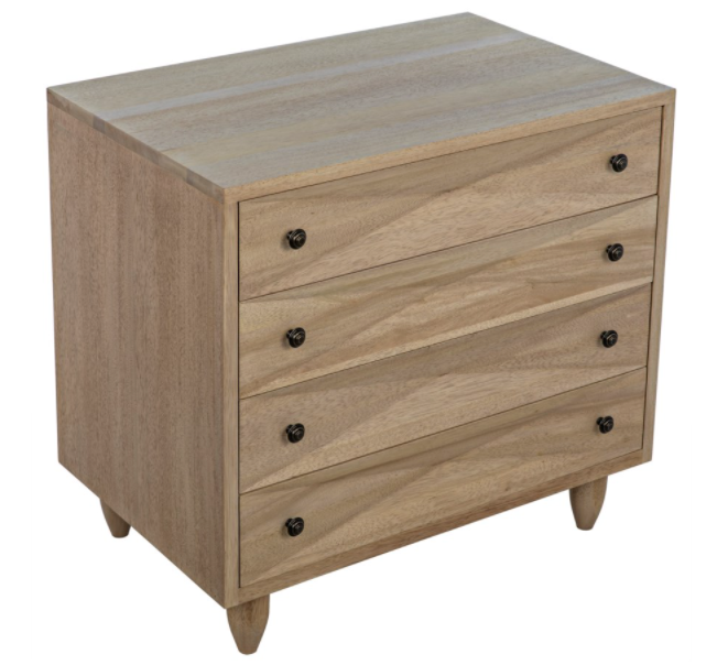 Diamond Chest, Washed Walnut