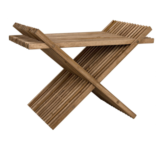 Dede Folding Stool, Teak