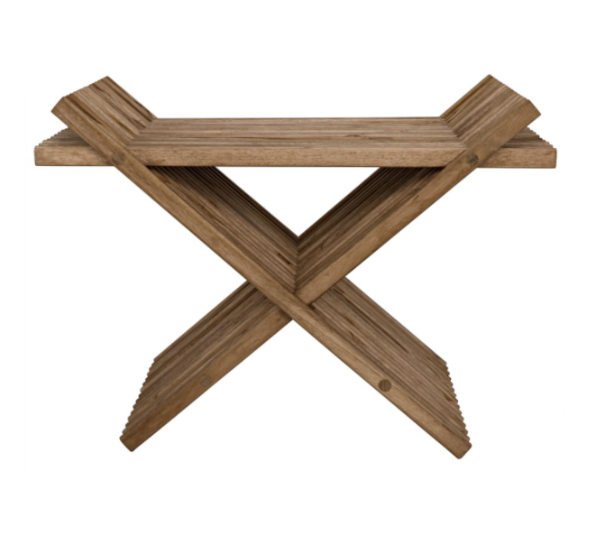 Dede Folding Stool, Teak