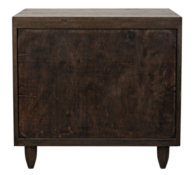 Diamond Chest, Ebony Walnut