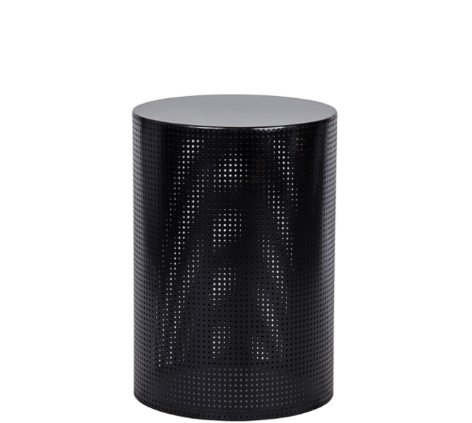 Dixon Side Table, Black Metal, Small