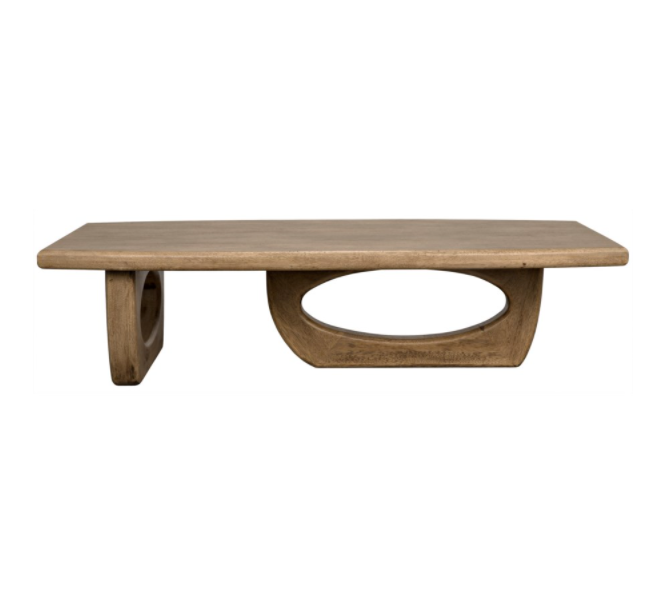 Douglas Coffee Table, Bleached Walnut