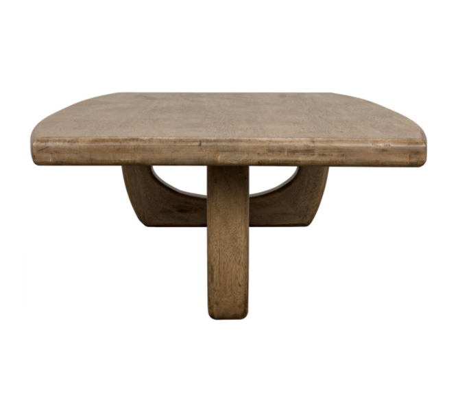 Douglas Coffee Table, Bleached Walnut
