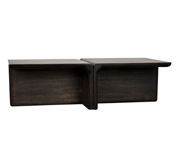 Hagen Coffee Table, Ebony Walnut