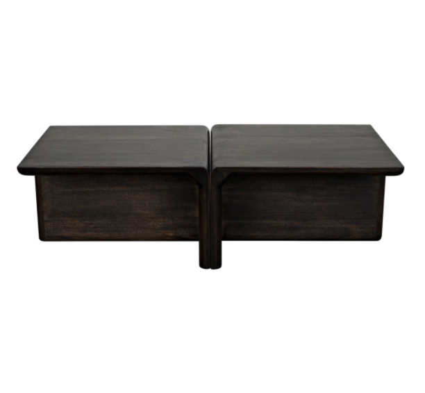 Hagen Coffee Table, Ebony Walnut
