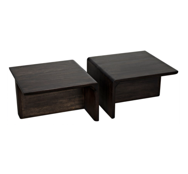 Hagen Coffee Table, Ebony Walnut