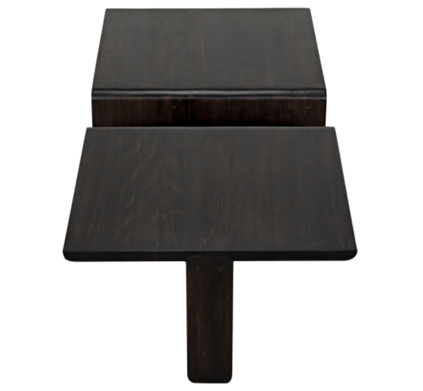 Hagen Coffee Table, Ebony Walnut