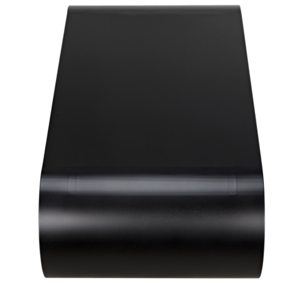 Hera Coffee Table, Black Metal