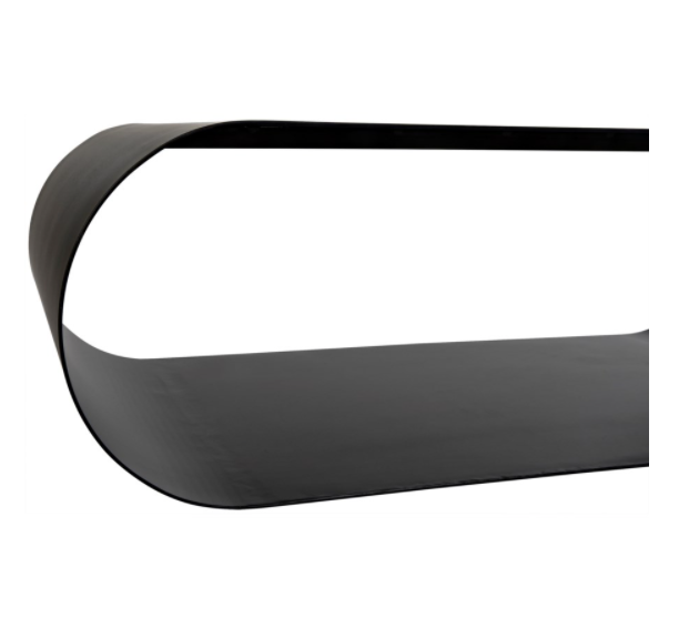 Hera Coffee Table, Black Metal