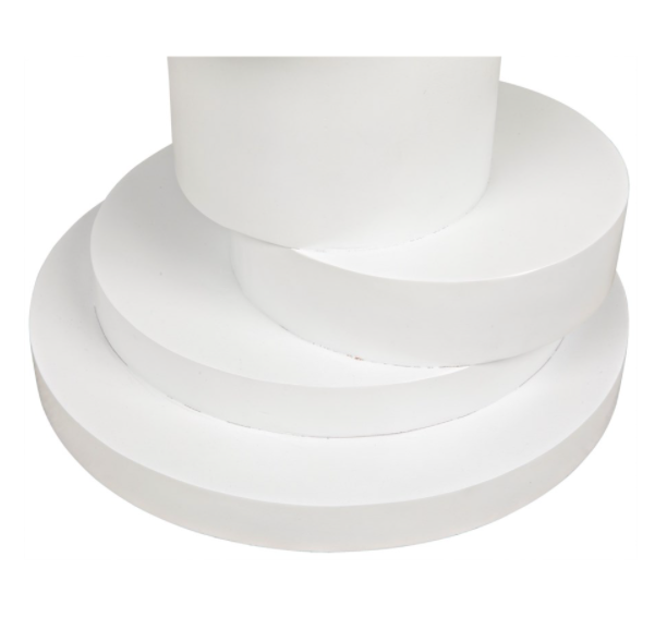 Hugo Side Table, Solid White