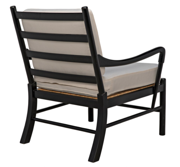 Kevin Chair, Hand Rubbed Black
