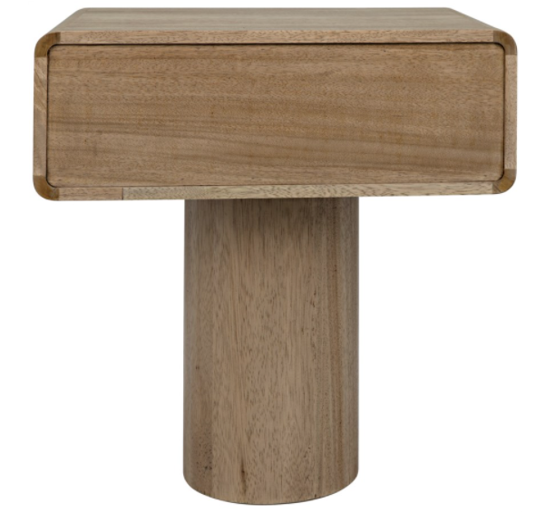 Langford Side Table, Washed Walnut