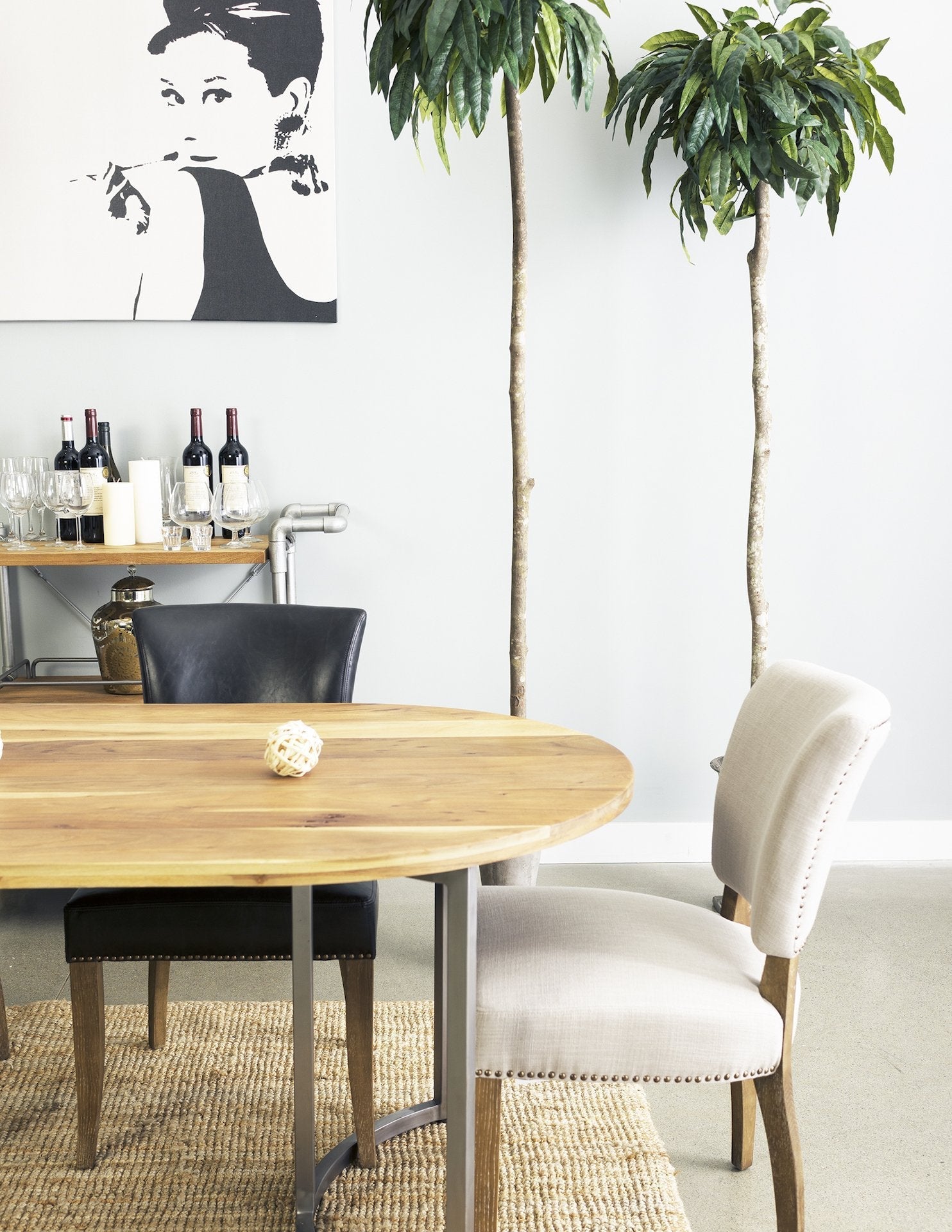 Luther Dining Chair - Black - Set of 2