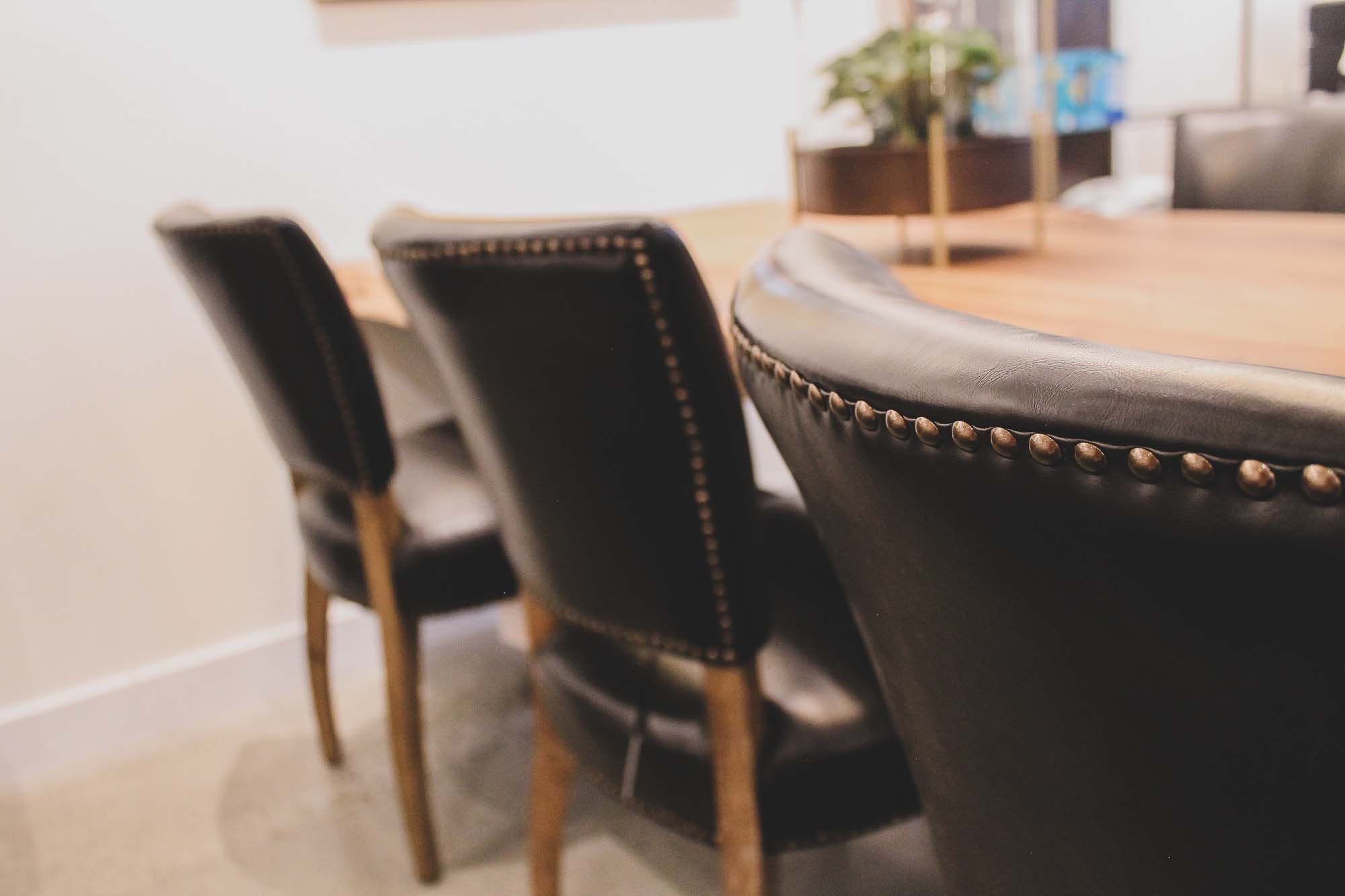 Luther Dining Chair - Black - Set of 2