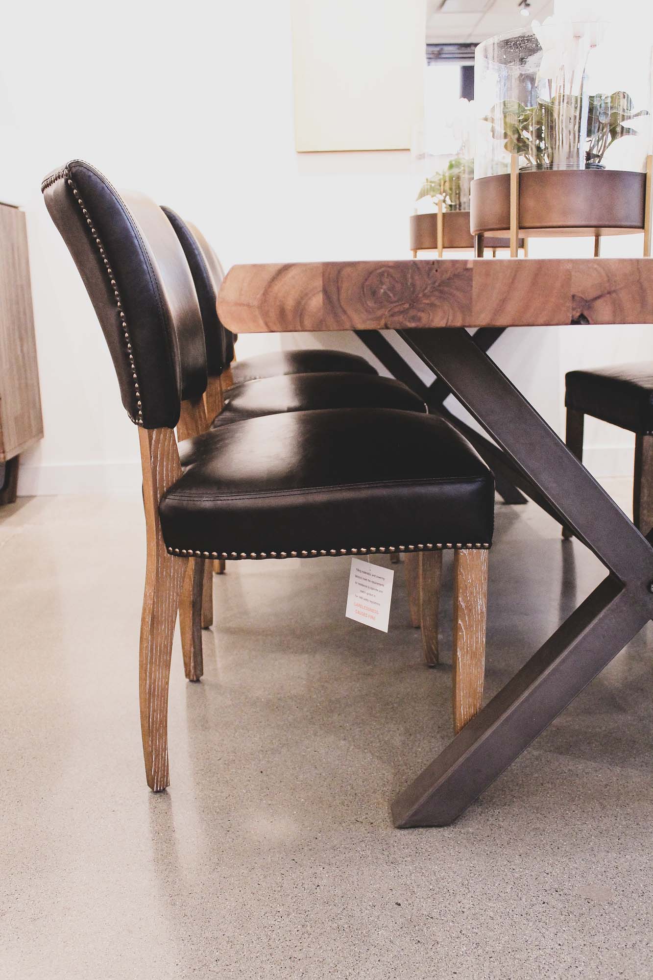 Luther Dining Chair - Black - Set of 2
