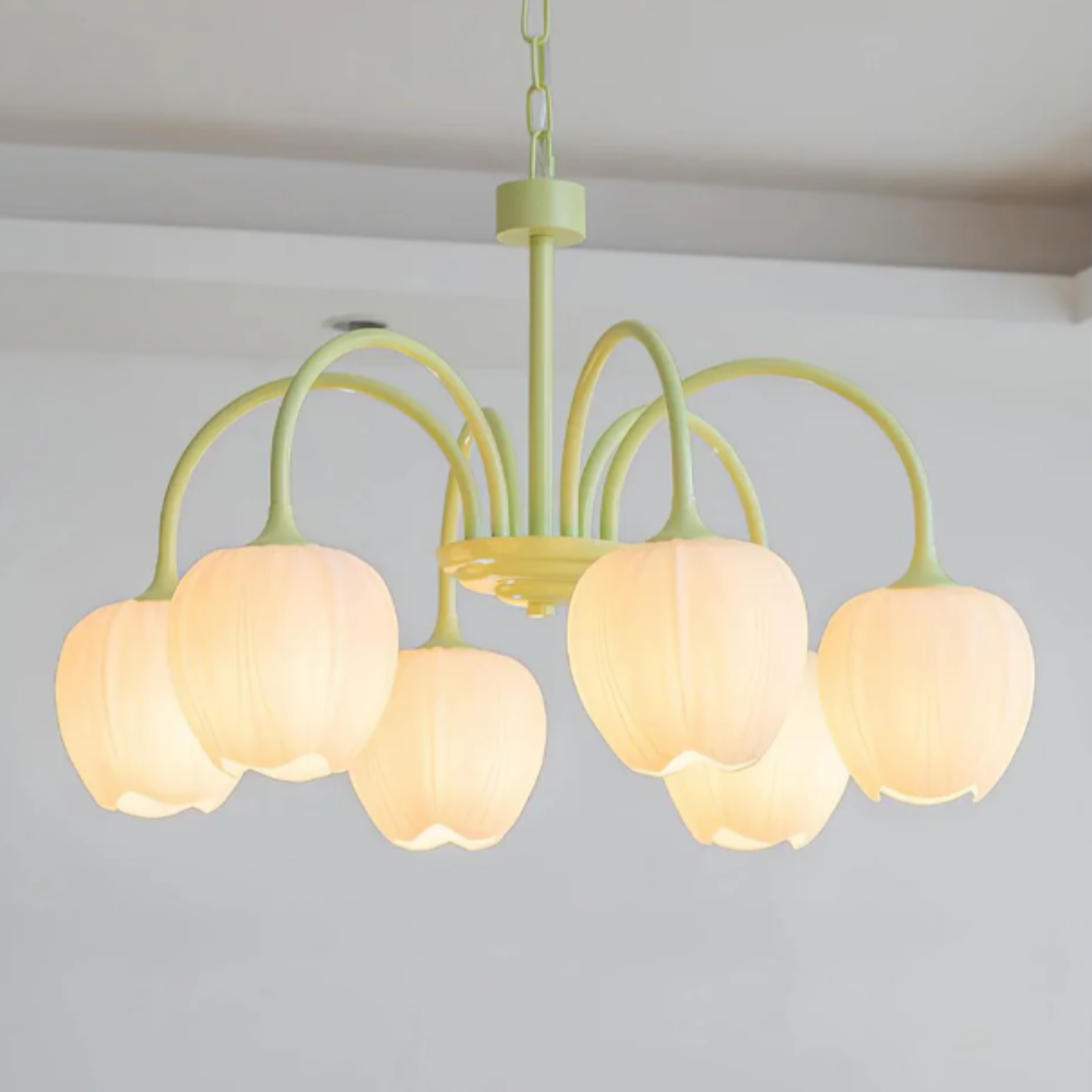 Modern Bell Chandelier Candelabra Ceiling Light