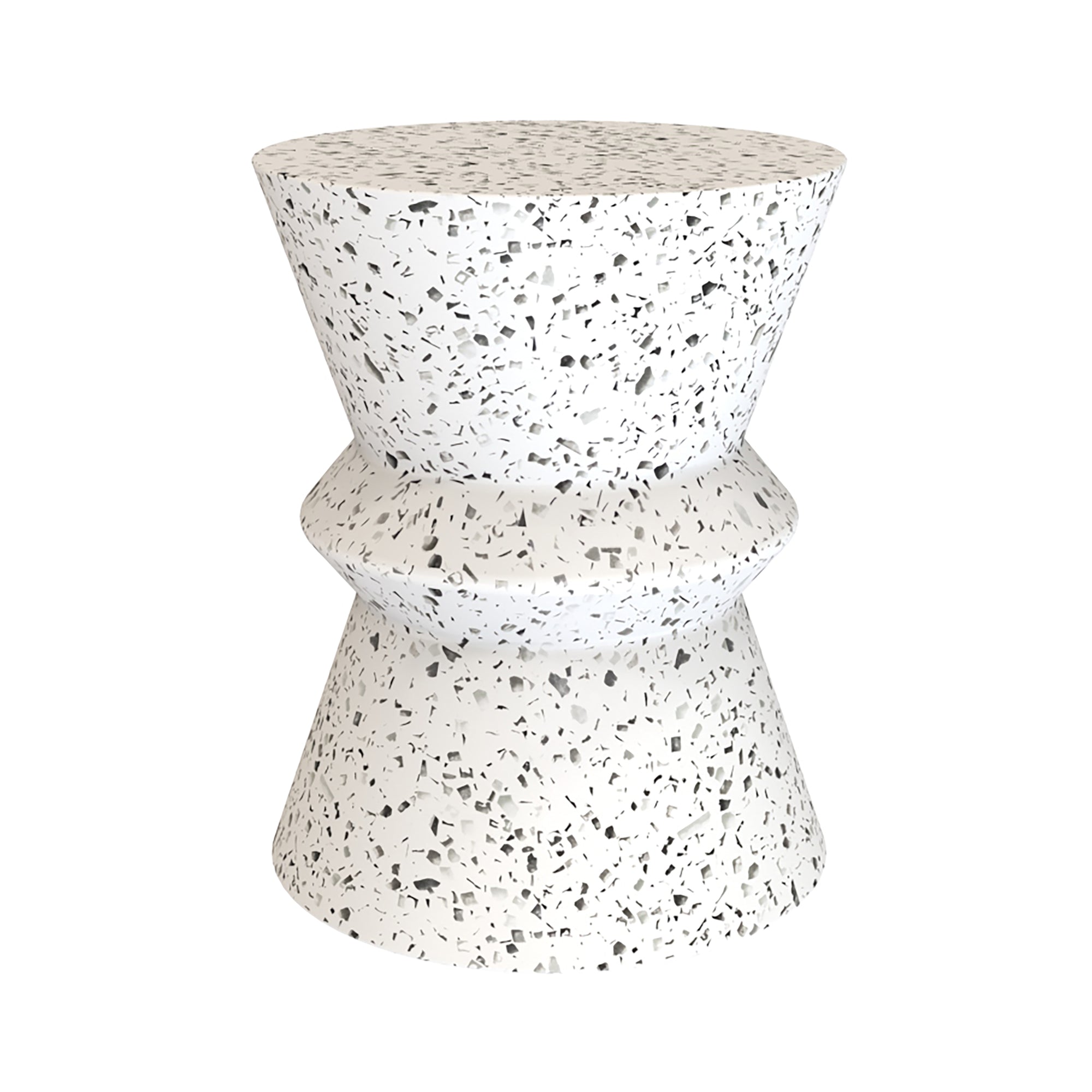 Terrazzo Hourglass Side Table