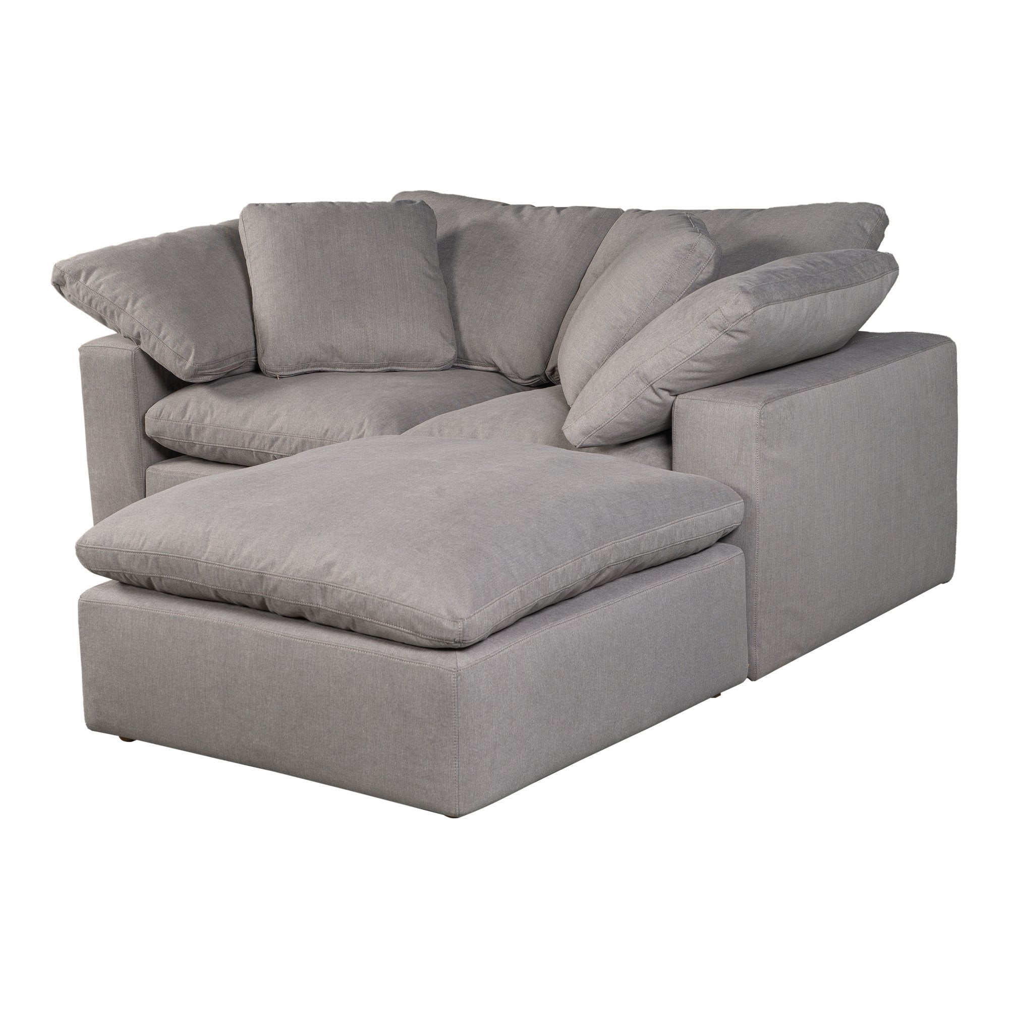 Terra Condo Nook Modular Sectional, Grey