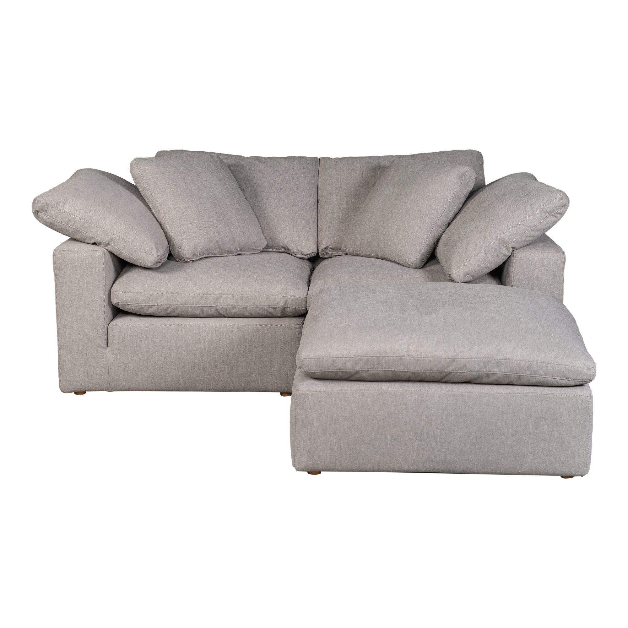 Terra Condo Nook Modular Sectional, Grey