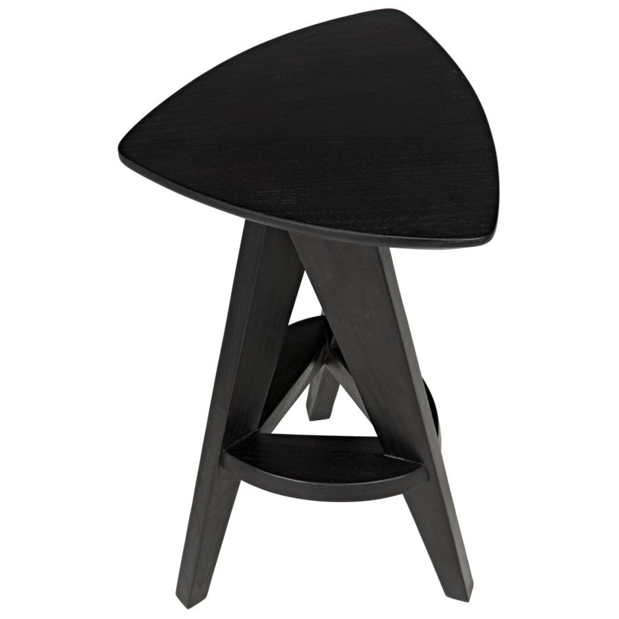 Twist Counter Stool, Charcoal Black