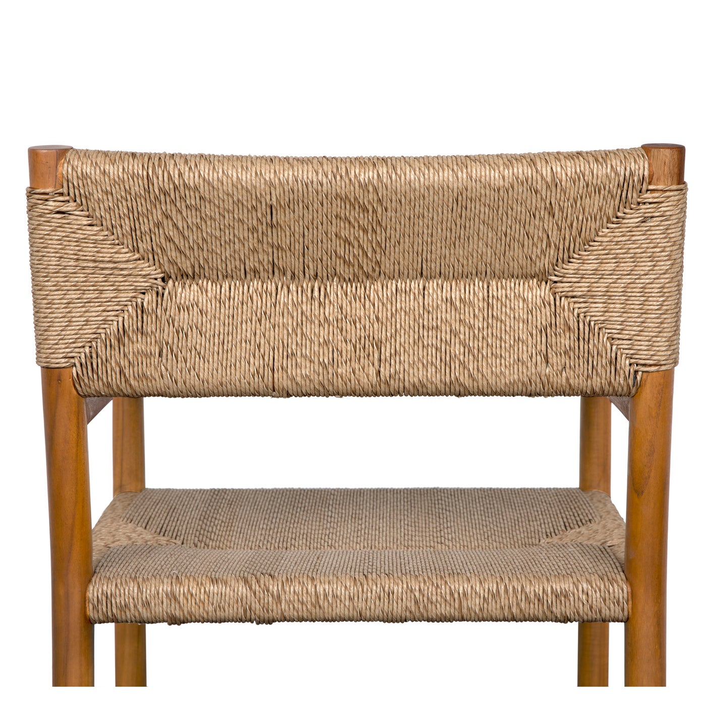 Franco Arm Chair, Teak With Synthetic Woven