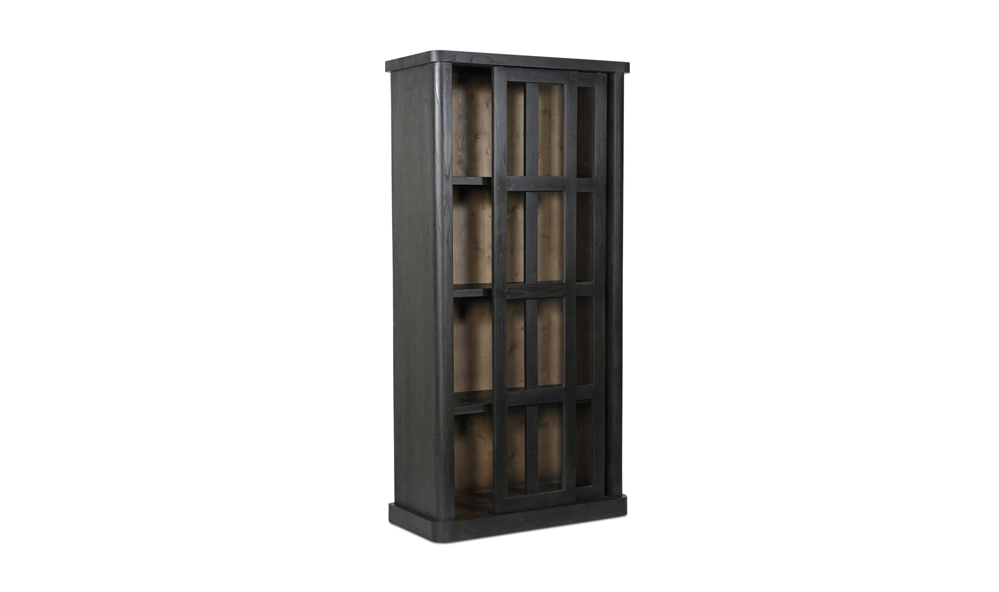 Mona Tall Cabinet, Black